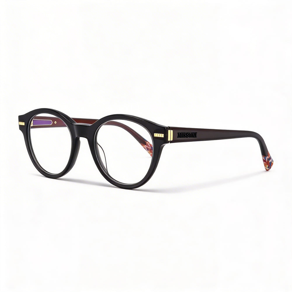 Gafas de vista Missoni Mis 0050 para mujer, modernas, de acetato gris, 48-20-145