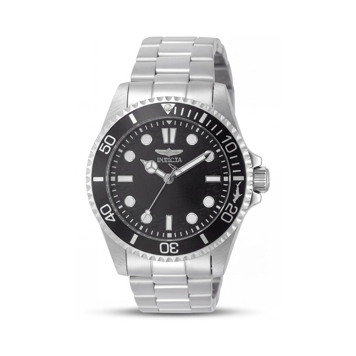 Reloj de cuarzo para hombre Invicta Pro Diver 49703, caja de acero inoxidable, esfera gris, 43 mm, resistente al agua 10 ATM, Photo 1