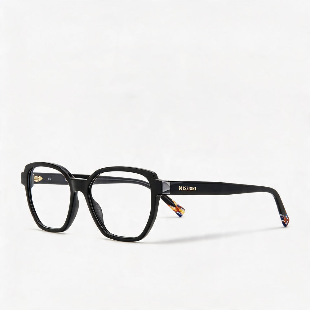 M Missoni Mis 0134 Women's Non-Polarized Sunglasses with Black Plastic Frame and Polycarbonate Lenses 52mm