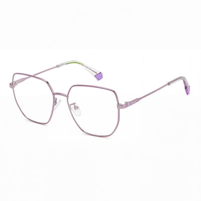 Polaroid Eyewear Pld D508/G Gafas de mujer de acero inoxidable lila sin polarizar 53mm