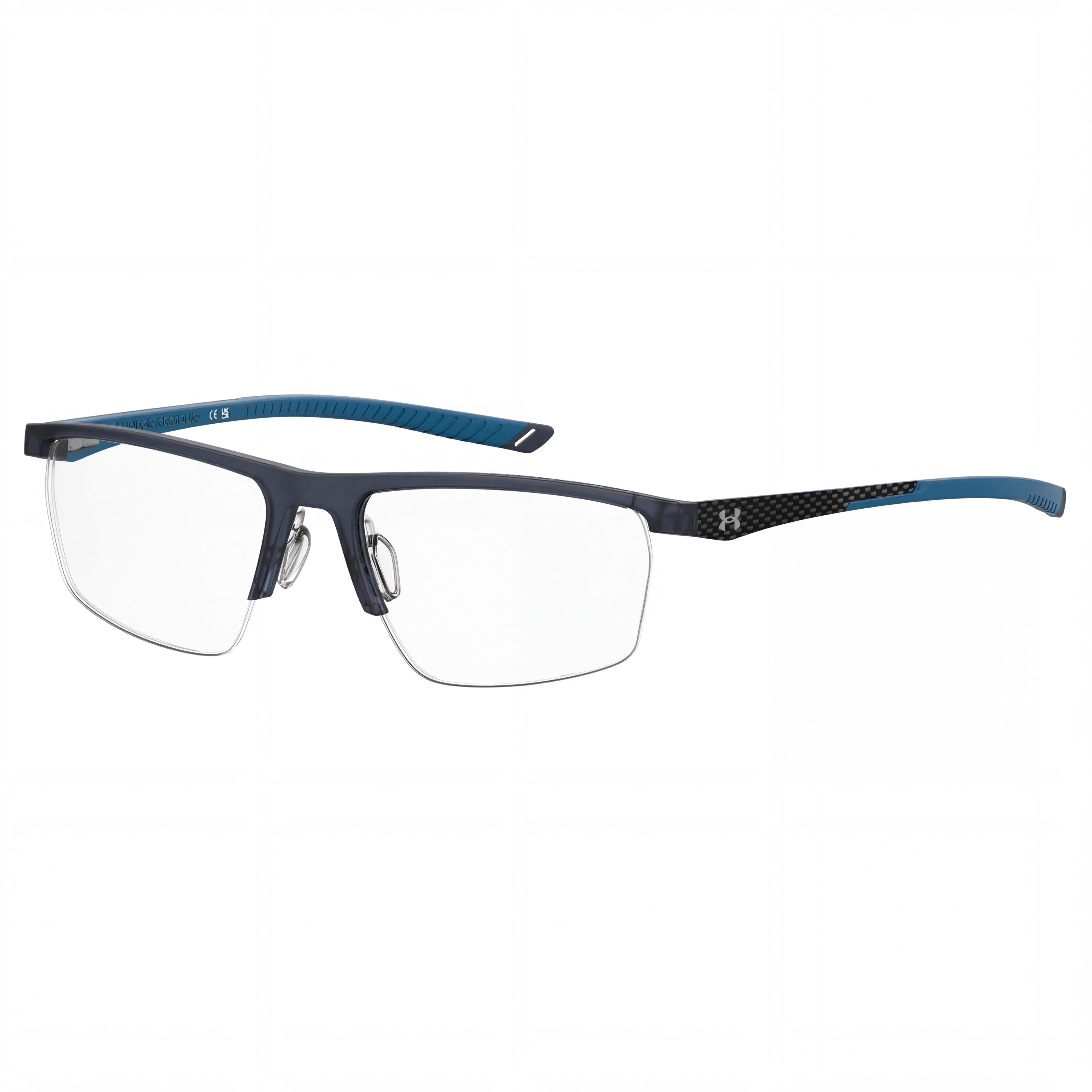 Under Armour Modern Women's Grey Blue Polyamide Frame Polycarbonate Lens Sunglasses 56-18-145mm, Photo 1