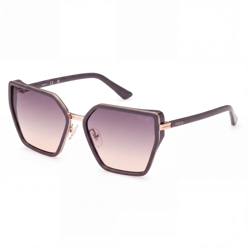 GUESS Gu7871 Casual Sunglasses for Women, Grey Gradient Smoke Plastic Frame, UV Protection, 59mm