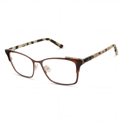 Ted Baker Women's Brown Metal Frame Eyeglasses 52mm