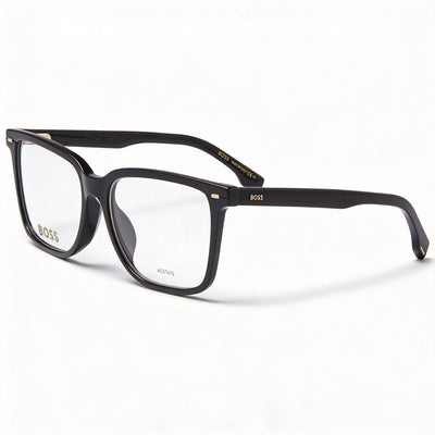 Gafas de sol BOSS Audio Systems modernas para hombre, montura de acetato negro con lentes de 55 mm