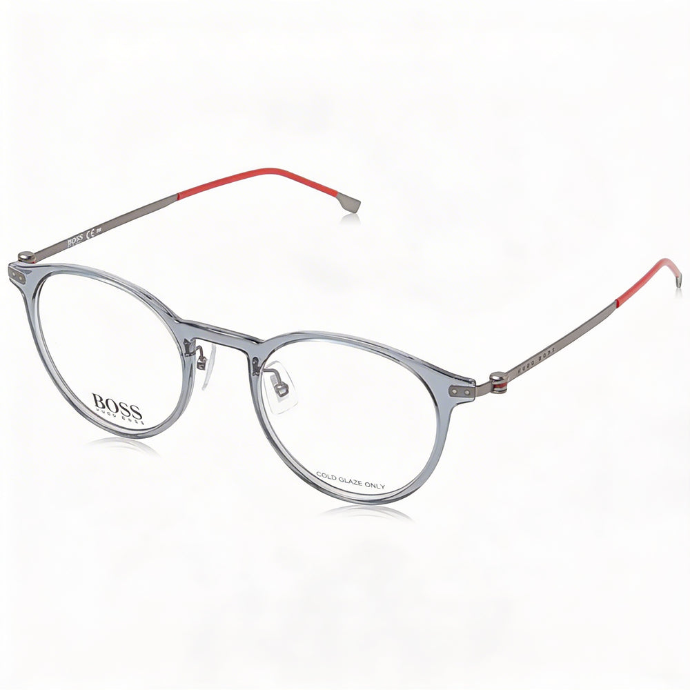 Hugo Boss Systems Modern Women's Grey Propionate Frame Polycarbonate Non-Polarised Lenses 49mm Sunglasses
