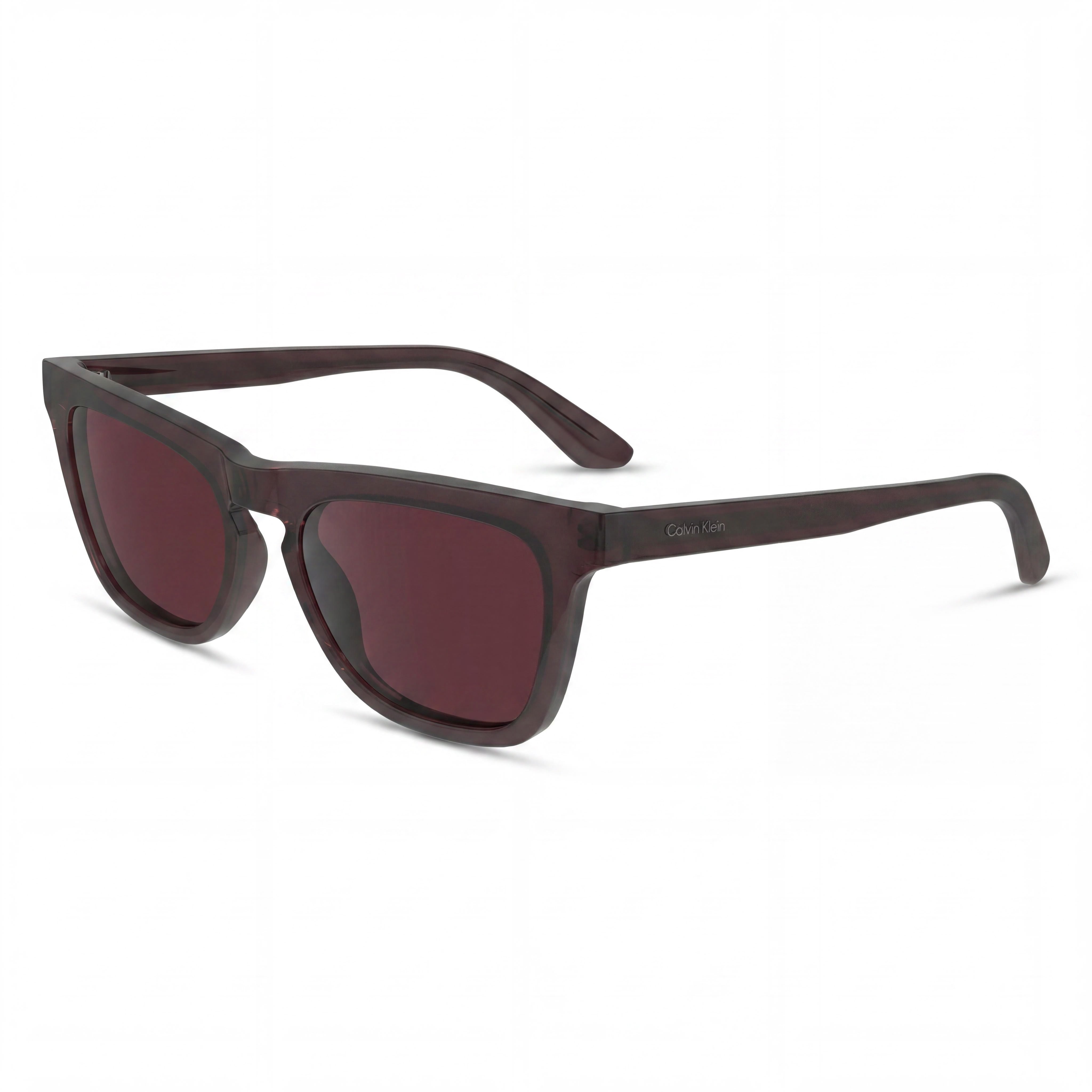 Gafas de sol unisex Calvin Klein CK23535S de acero inoxidable con lentes violetas multicolor y protección UV de 53 mm, Photo 1