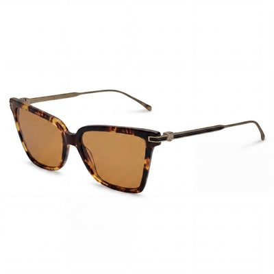 Ferragamo Men's Sf2036s Dark Tortoise Titanium Frame Polycarbonate Lens Sunglasses 56-16-140