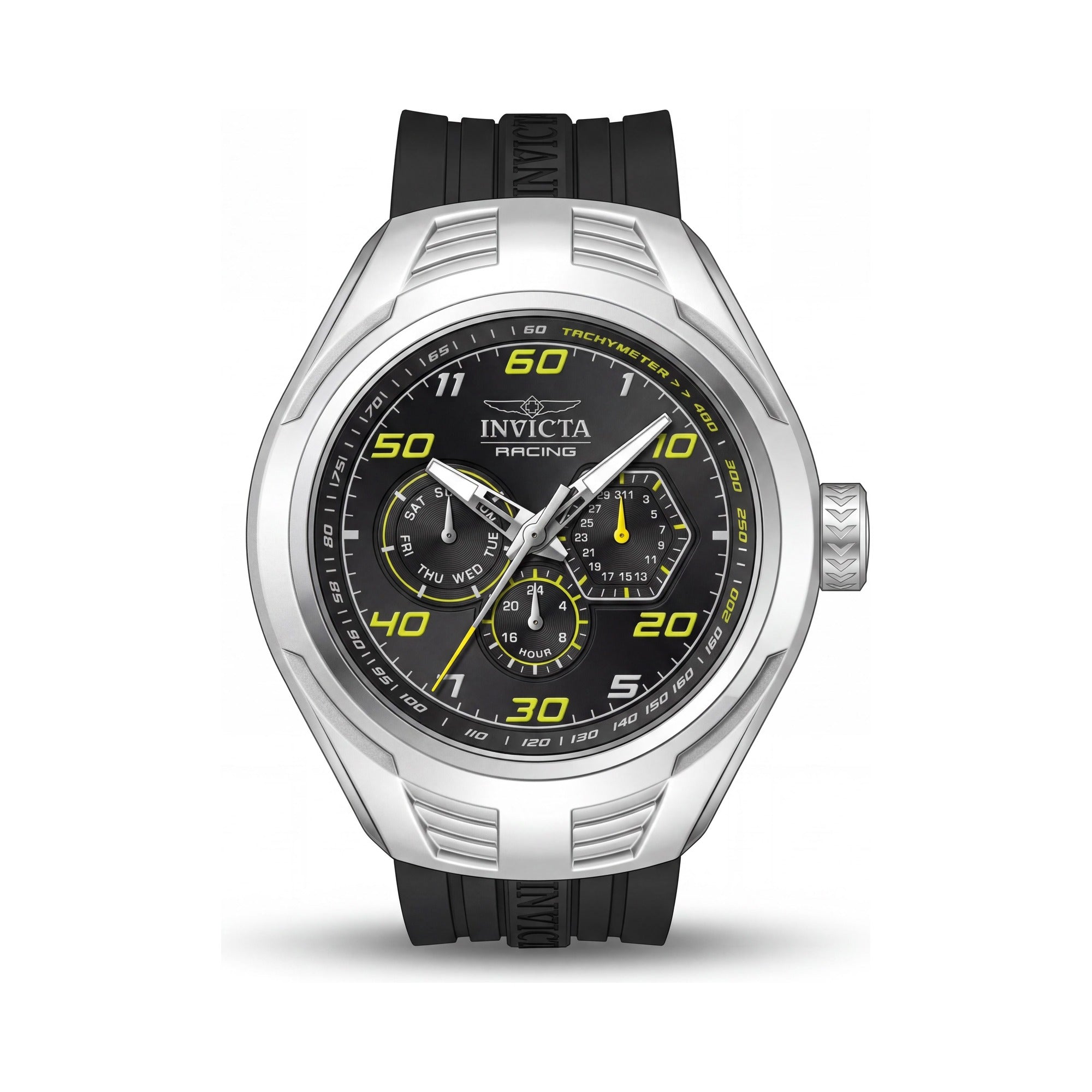 Invicta Invicta Racing 47724 Men's Silver Quartz Chronograph Watch 46mm, Photo 1