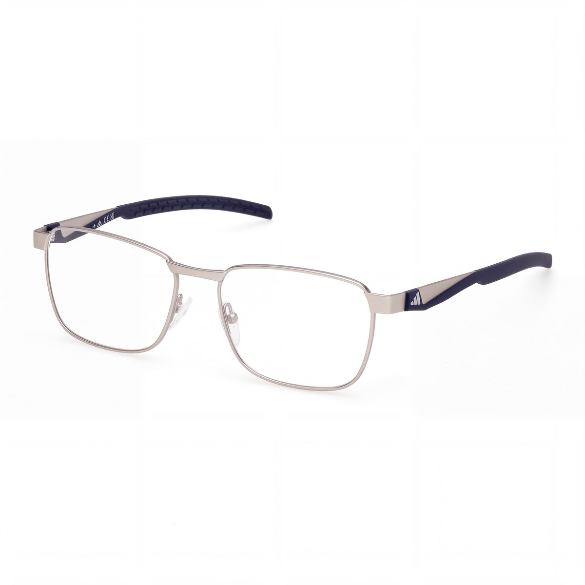 adidas Sp5098 Unisex Casual Plastic Frame Non Polarized Plastic Lens Eyeglasses Matte Palladium 53-16-140, Photo 1