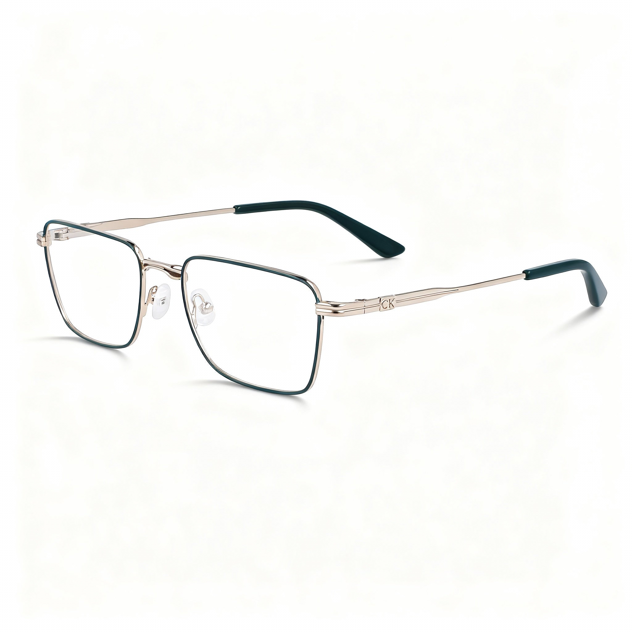 Calvin Klein Ck23104 Unisex Metal Frame Khaki Polarized Polycarbonate Lens Sunglasses 52mm, Photo 1