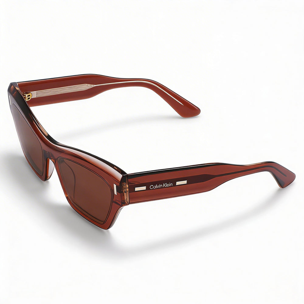 Calvin Klein Ck23503s Unisex Eyewear with Rose Plastic Frame and Rose Polycarbonate Lenses, 54mm Lens Width, 20mm Bridge