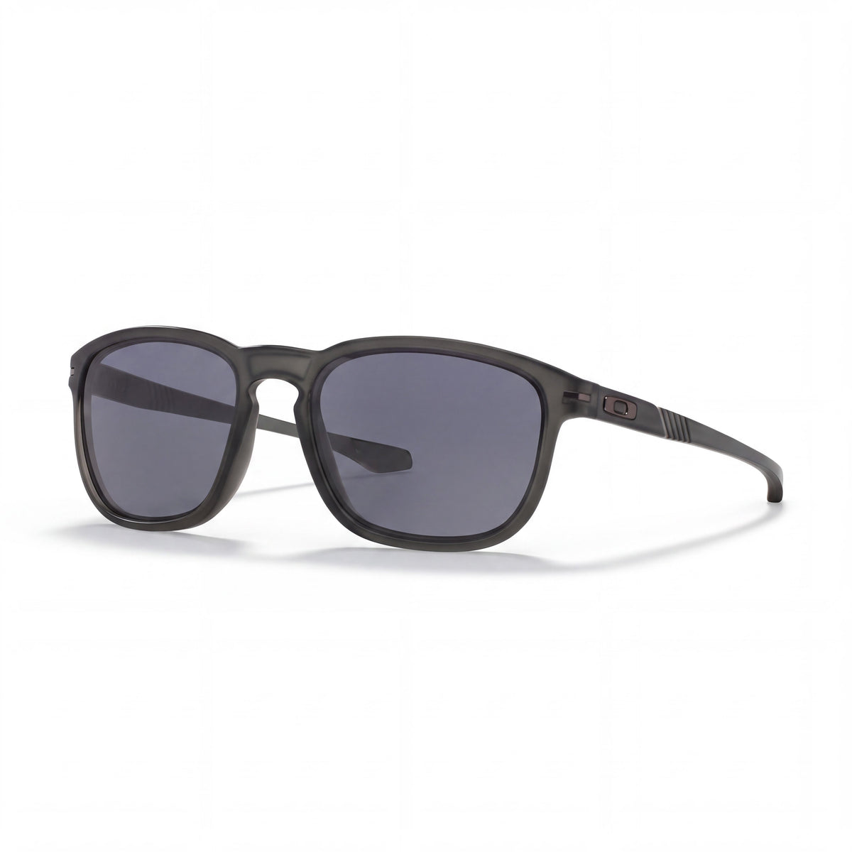 Oakley OO9223 Unisex Round UVA/UVB Protected Sunglasses, Matte Grey Smoke Frame, Grey Lenses, 55mm, Photo 1