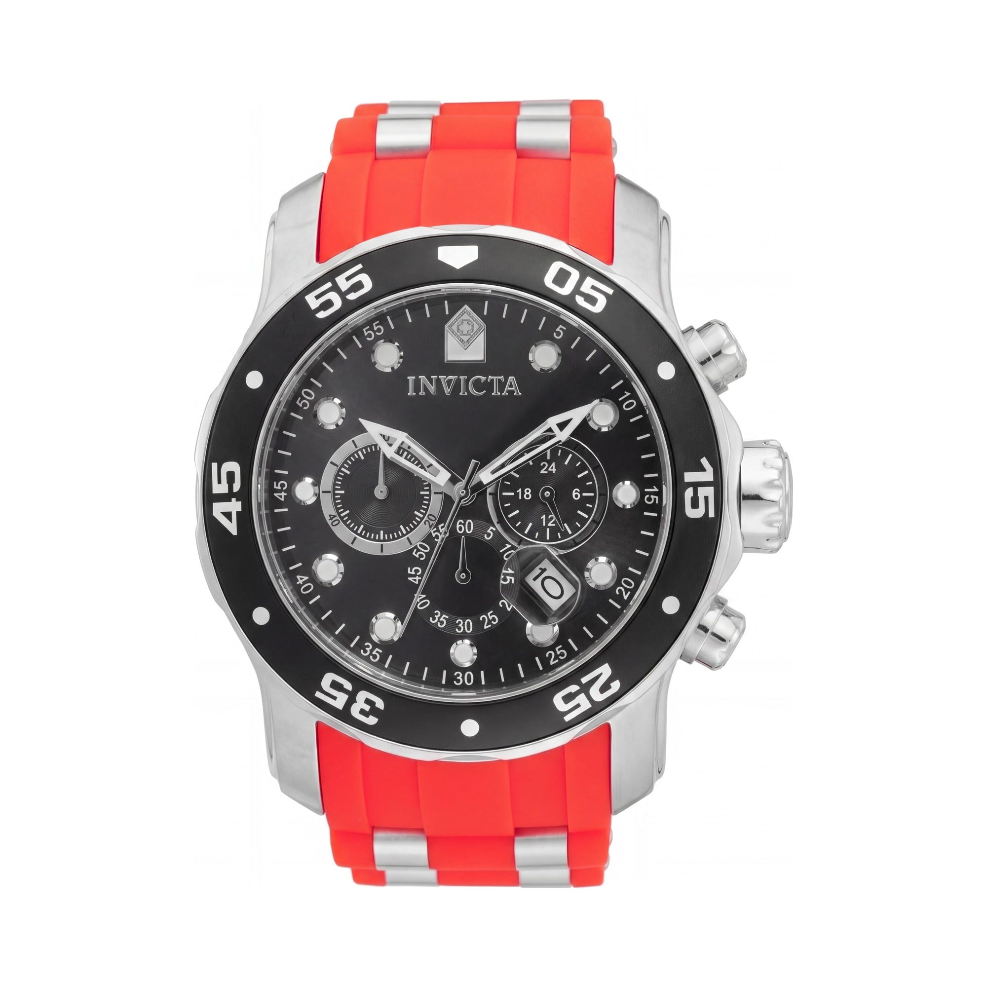 Reloj cronógrafo de cuarzo Invicta Pro Diver - SCUBA 49829 para hombre, de acero inoxidable y esfera negra de 48 mm., Photo 1