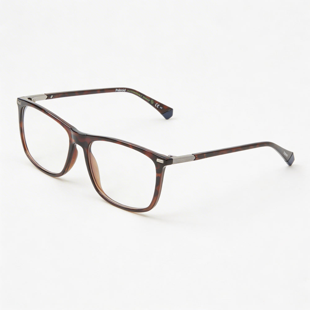 Polaroid Pld D452 para hombre, montura Havana inyectada, lentes sin policarbonato, 50-19-145 mm