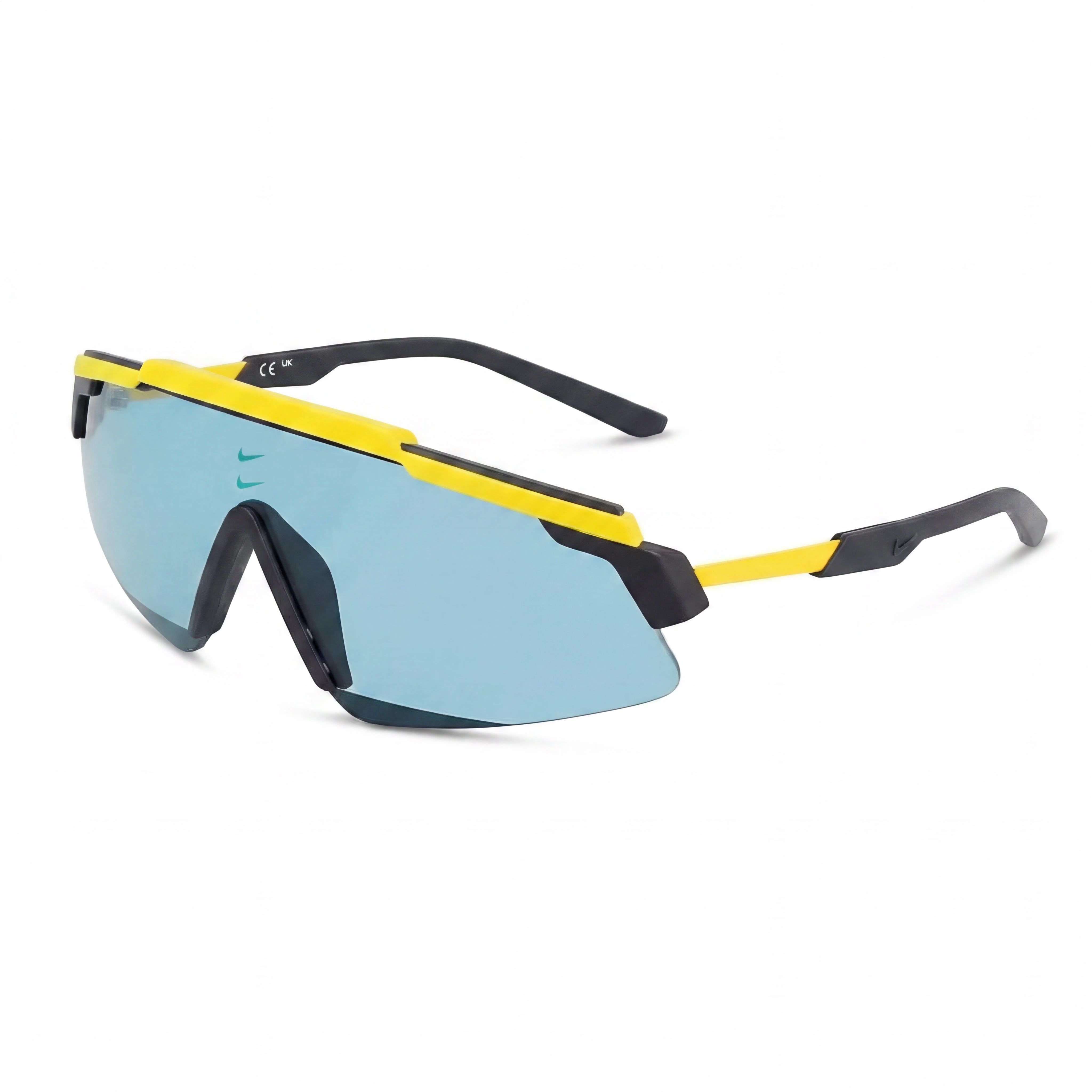 Gafas Nike Modern unisex con montura inyectada, color naranja láser/verde azulado, 66 mm, Photo 1