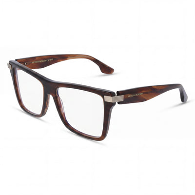 Victoria Beckham Vb2677 Women's Brown Horn Optical Frames for Prescription Lenses, Lens Width 53mm, Bridge Width 15mm, Temple Length 140mm