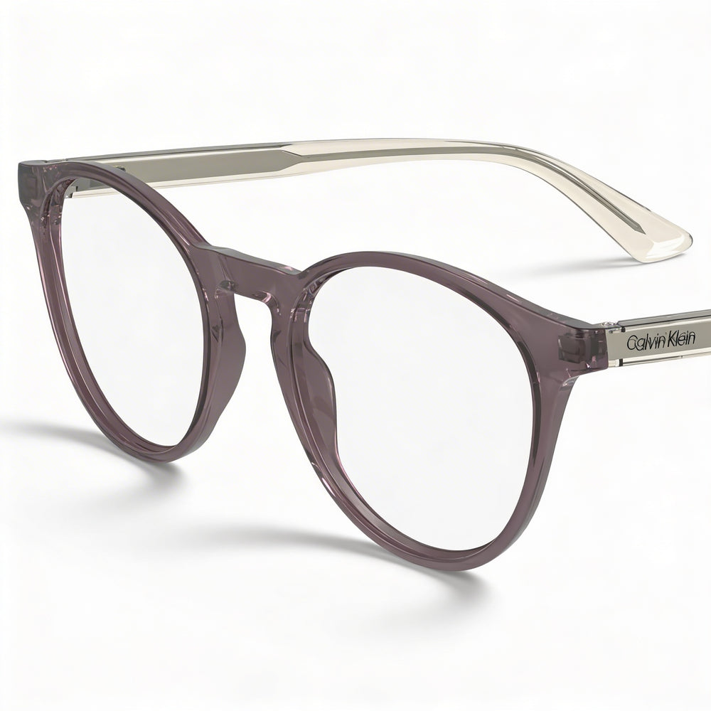 Calvin Klein Ck23549 Women's Grey Injected Frame Eyewear with Grey Polycarbonate Lenses, 50mm