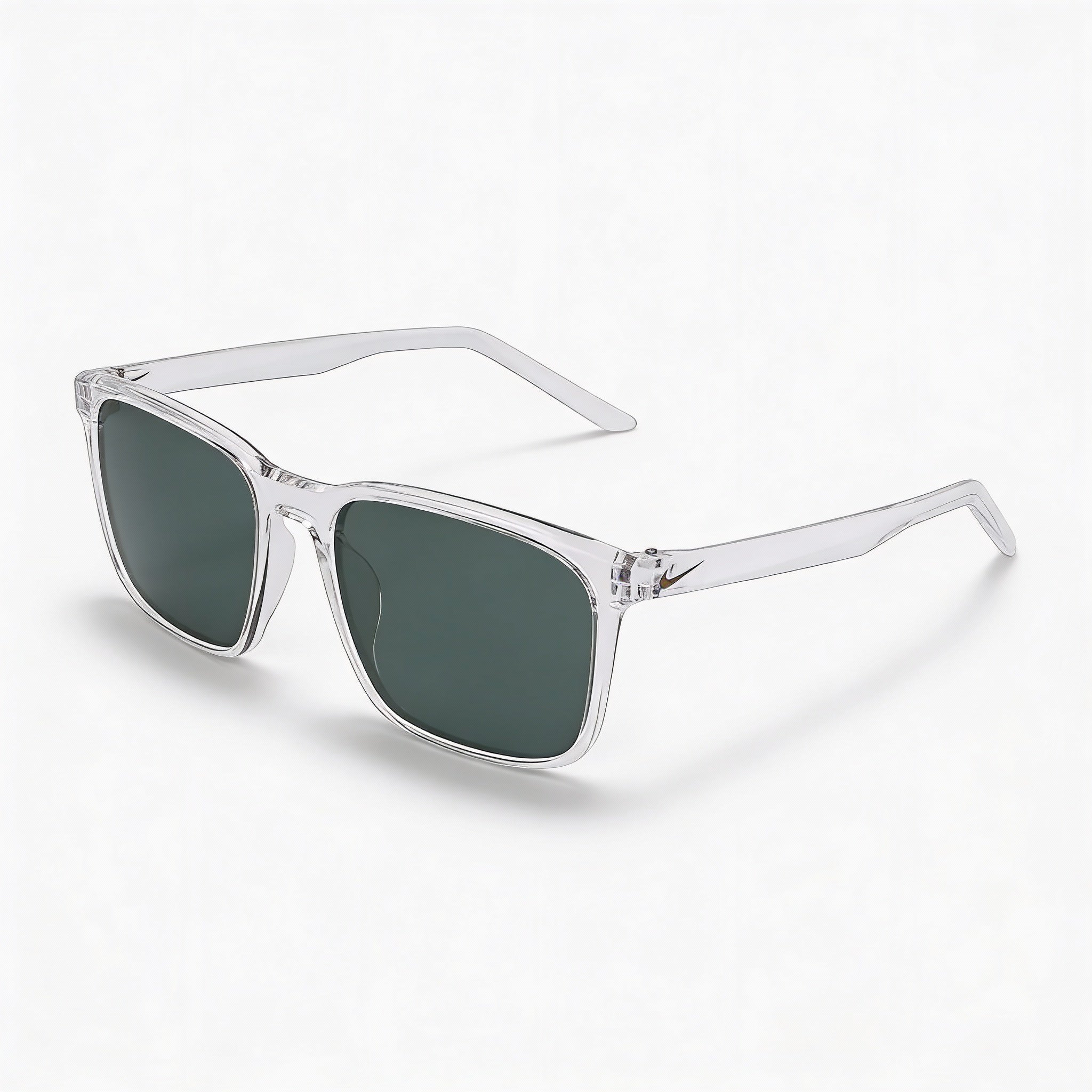 Gafas de sol Nike Classic unisex con montura inyectada y protección UV, color verde polar transparente de 57 mm, Photo 1