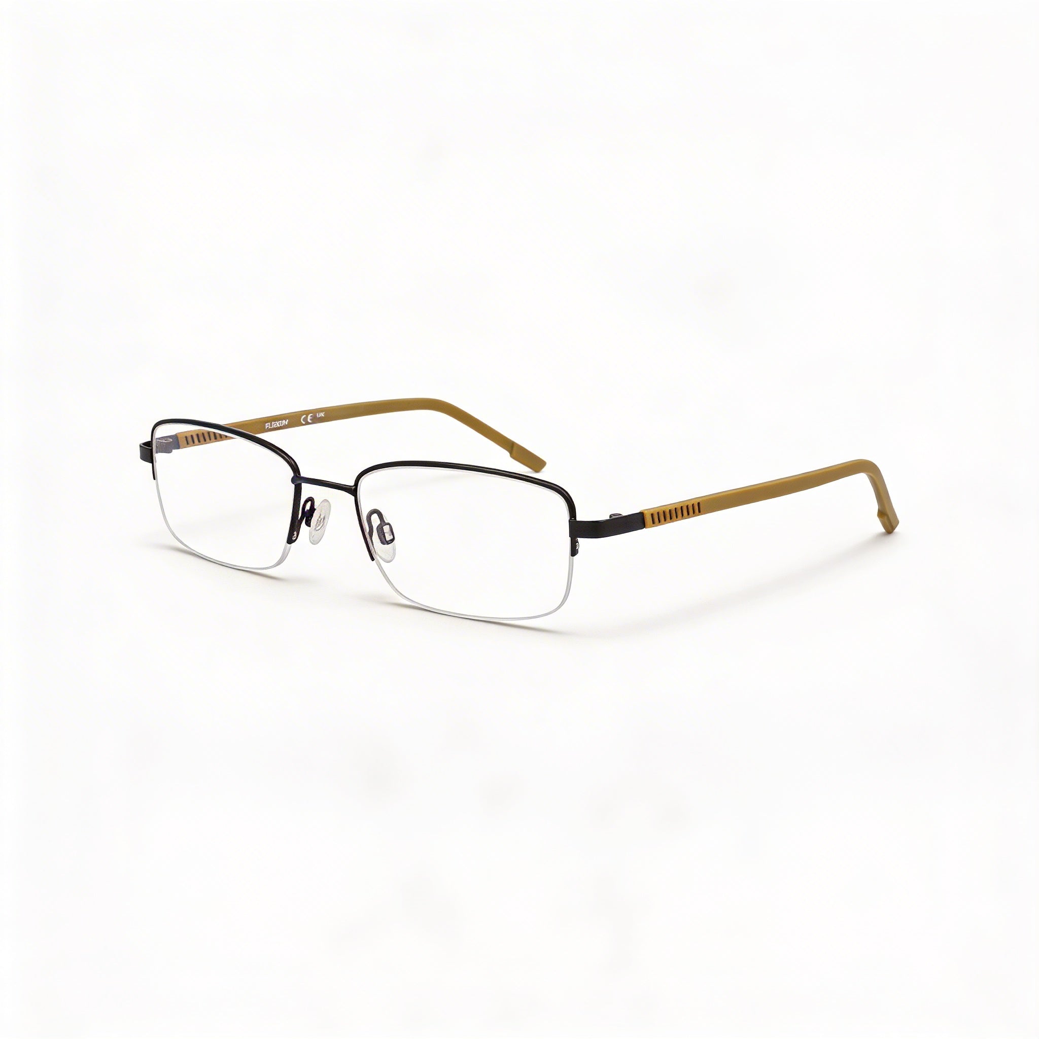 Gafas Flexon H6079 de metal para mujer, lentes, negro satinado; lentes 52mm, puente 19mm, patilla 145mm, Photo 1