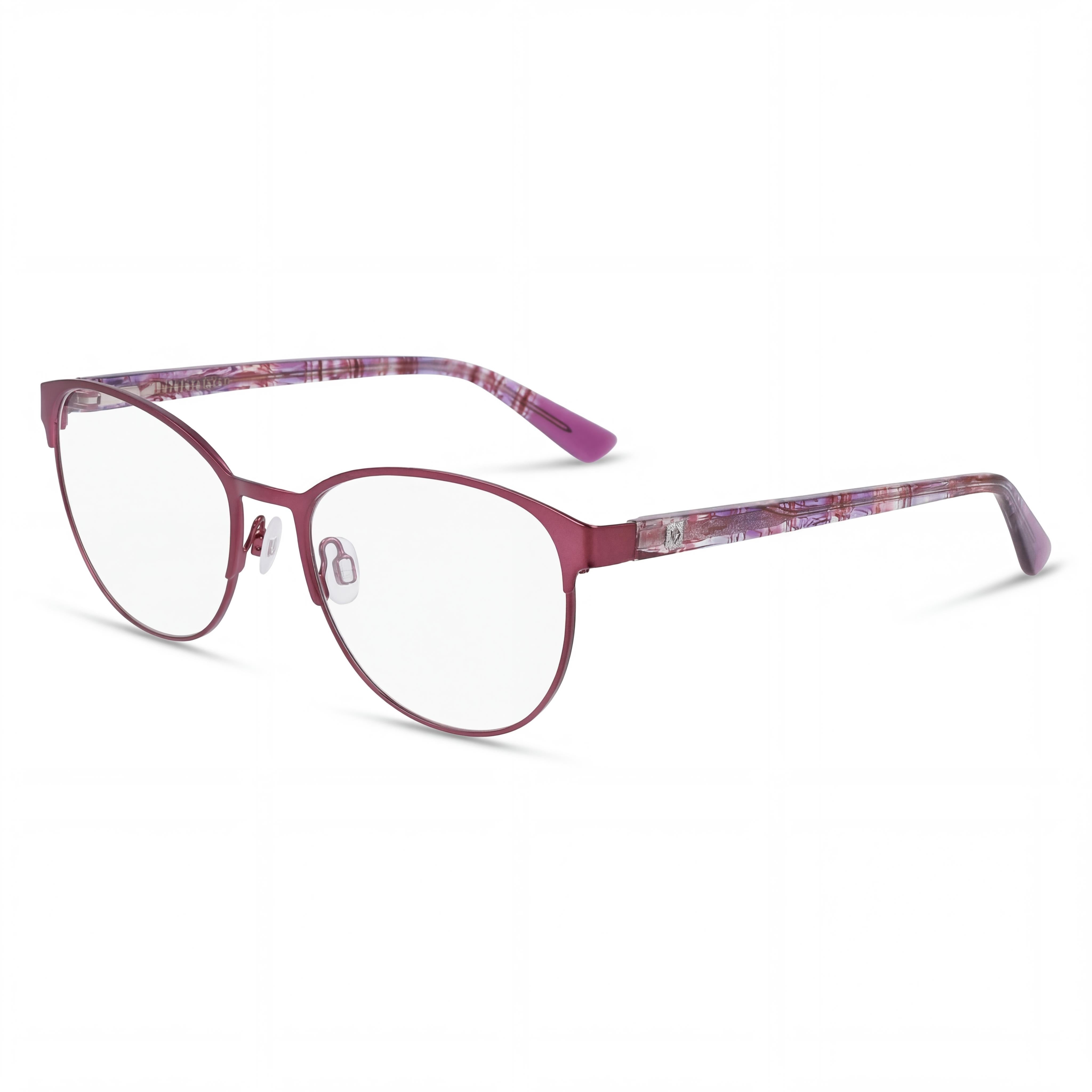 Anne Klein Ak5097 Men's Eyeglasses Frames with Metal Plum Frame, Polycarbonate Lenses, 53mm Lens Width, Photo 1