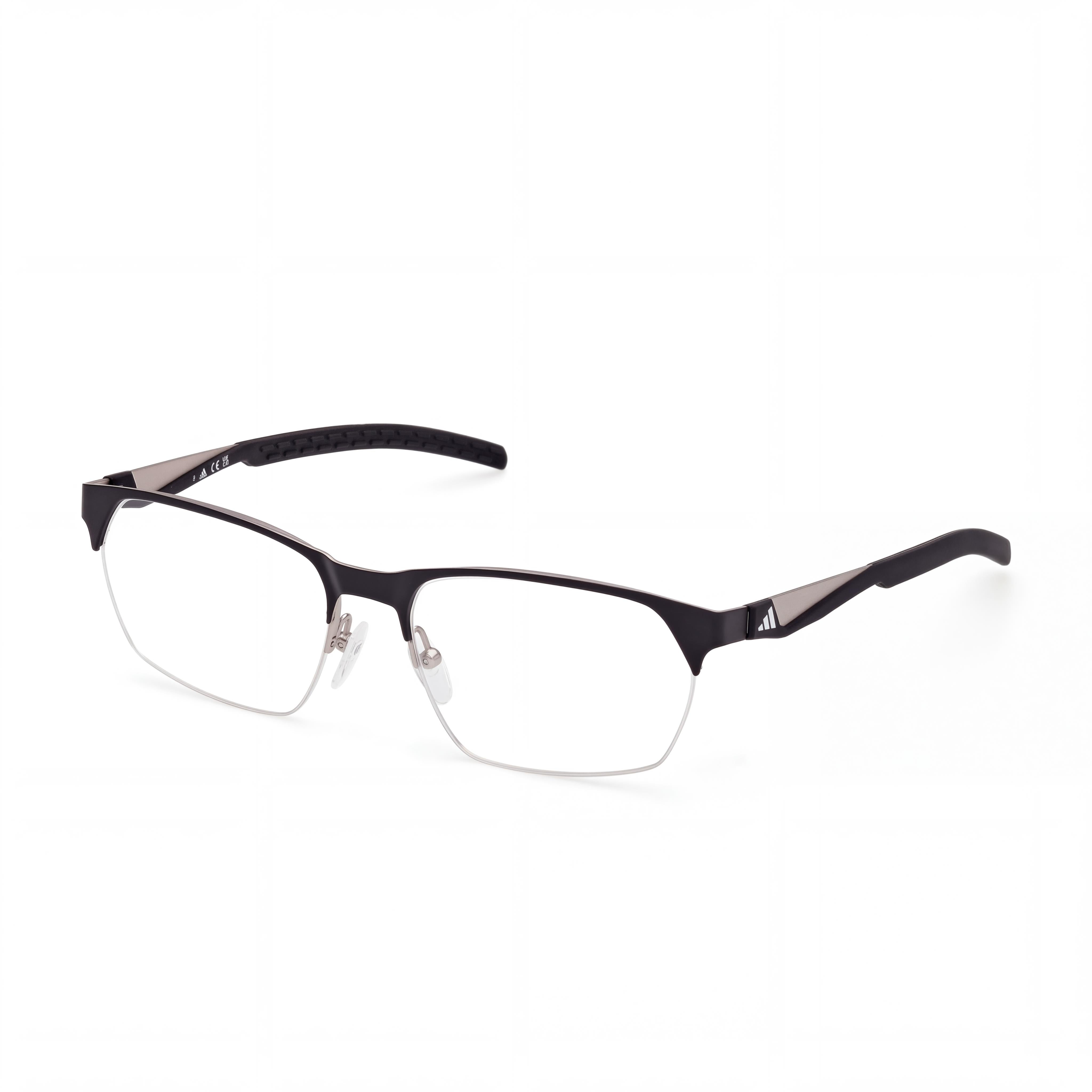 Gafas de montura de plástico para mujer adidas MODERNO en color gris plomo brillante y azul mate con lentes de policarbonato - 56 mm, Photo 1