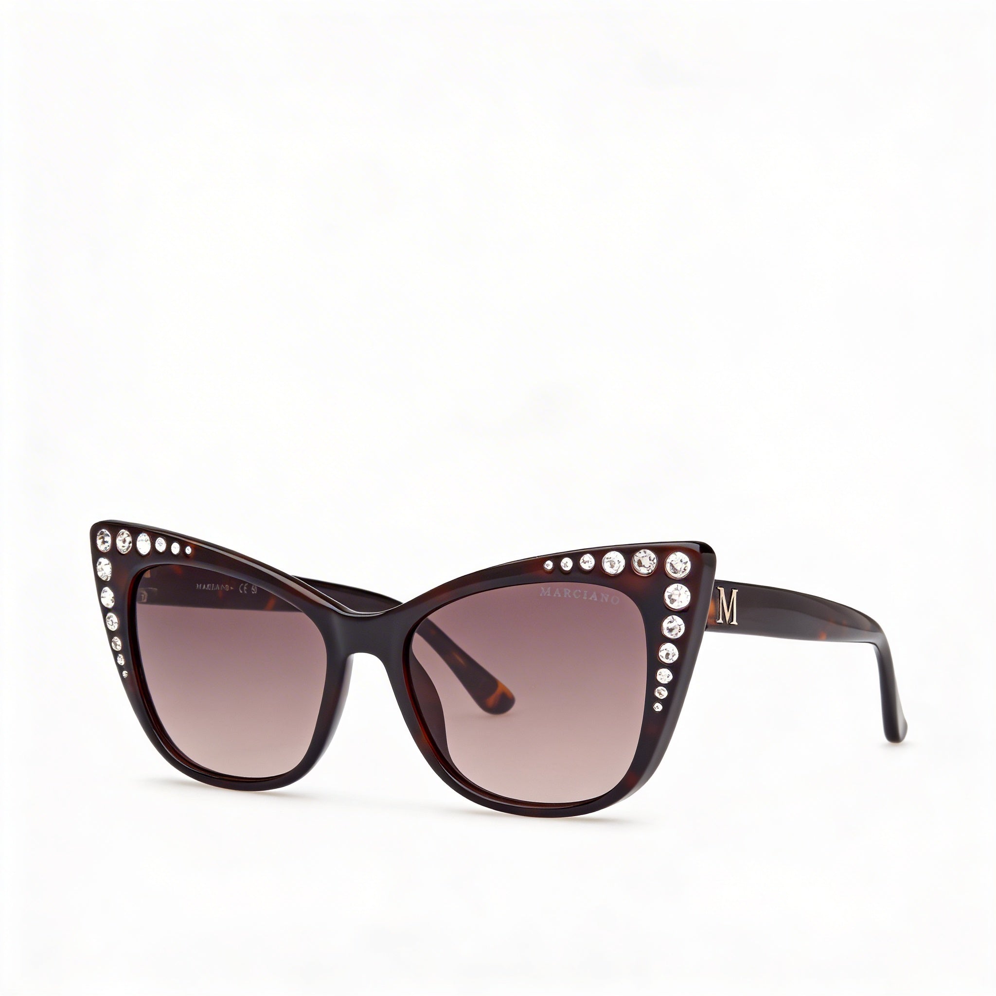GUESS by Marciano Gm00000 Unisex Injected Dark Havana Frame Non-Polarized Lens Eyewear 54-17-145, Photo 1