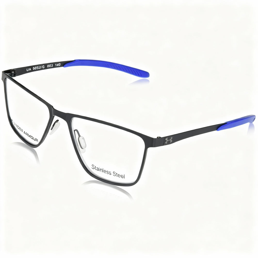 Under Armour Casual Men's Matt Black Alloy Steel Frame Polycarbonate Non Polarized Eyewear 54-16-140mm