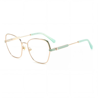 kate spade new york Zeena/G Mujer Metal Oro Verde 54mm
