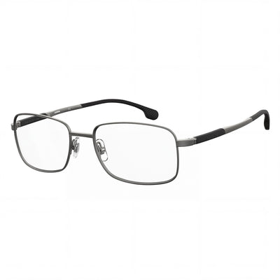 Carrera 8848 Unisex Dark Ruth Alloy Steel & Memory Metal Rectangle Eyeglasses 55mm