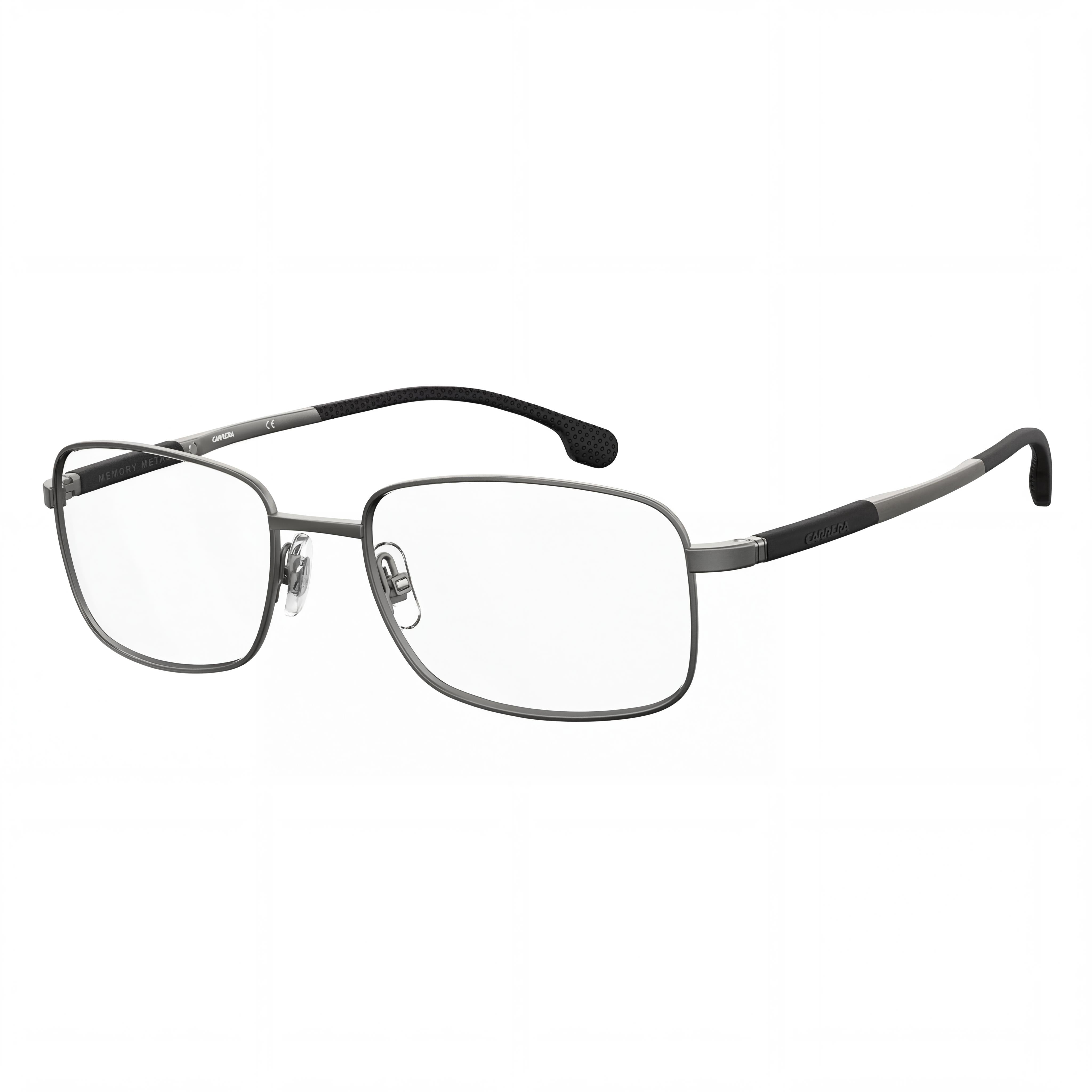 Carrera 8848 Unisex Dark Ruth Alloy Steel & Memory Metal Rectangle Eyeglasses 55mm, Photo 1