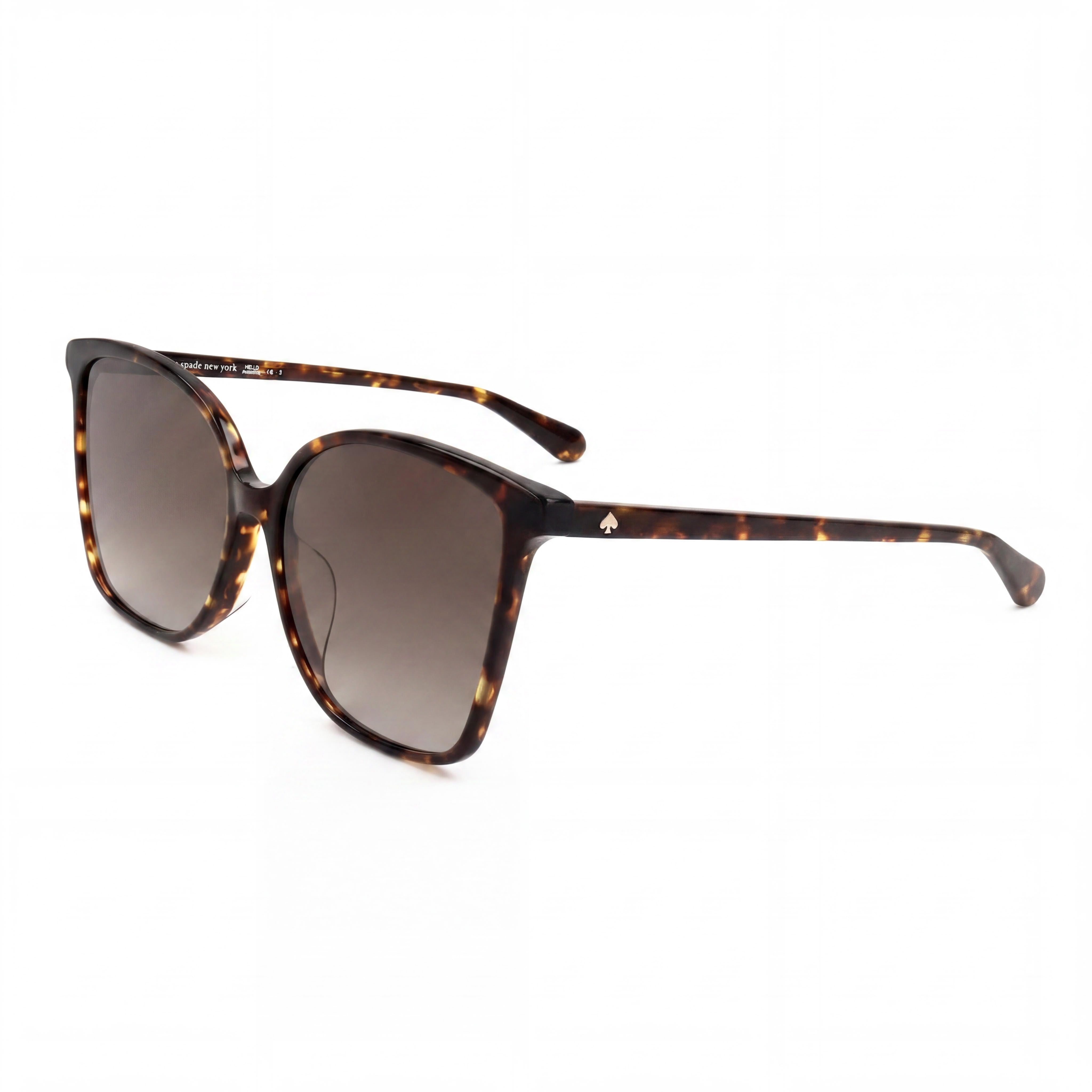 kate spade new york BRIGITTE/F/S Women's Cat Eye Acetate Havana Brown Gradient UV Protection Sunglasses 58mm, Photo 1