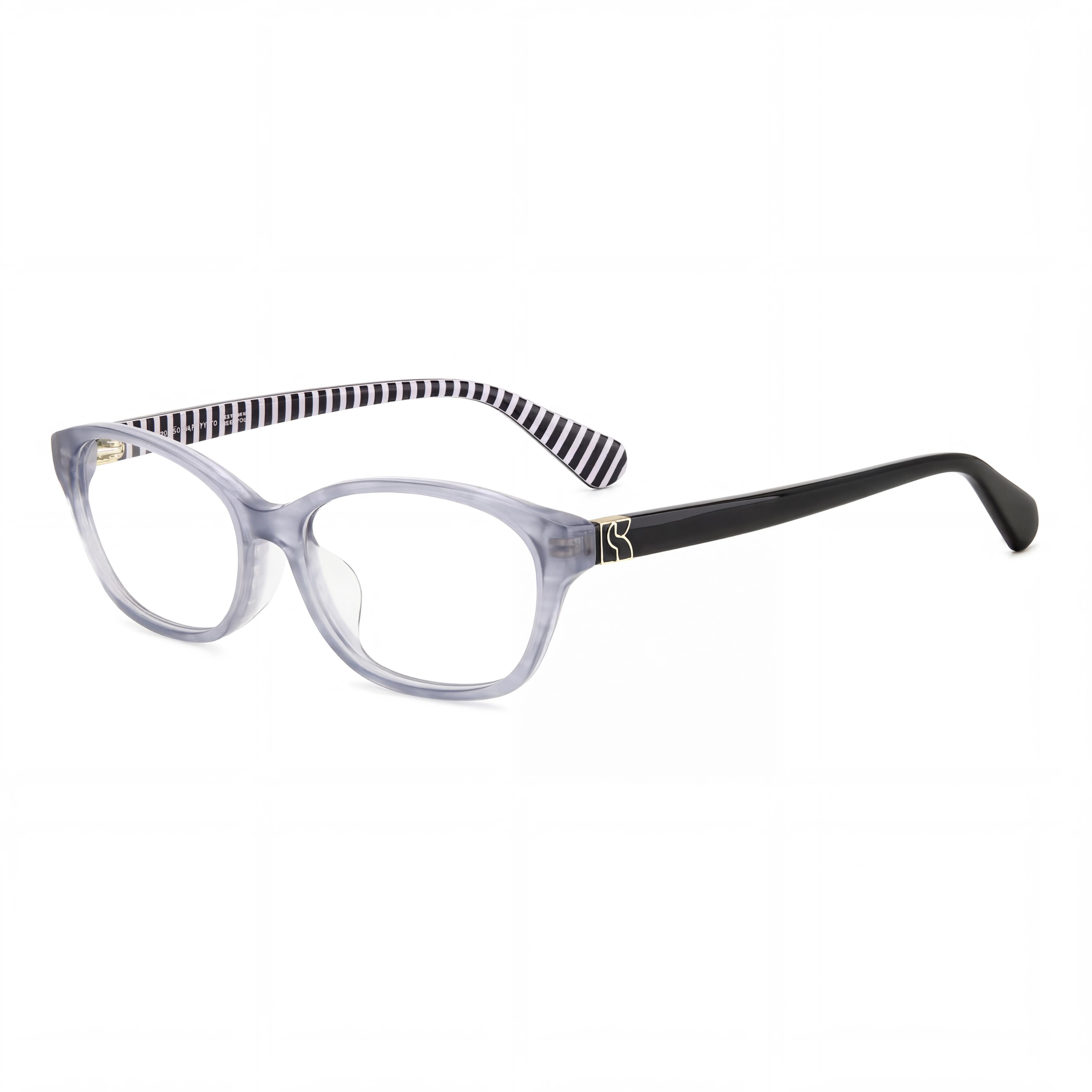 kate spade new york Conceta/Fj Women's Horn Grey Plastic Frame Non-Polarized Multicolor Lens Sunglasses 53mm, Photo 1