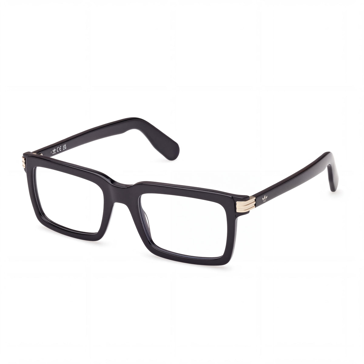 adidas Originals Or5115 Men's Plastic Frame Shiny Black Eyeglasses 52mm, Photo 1