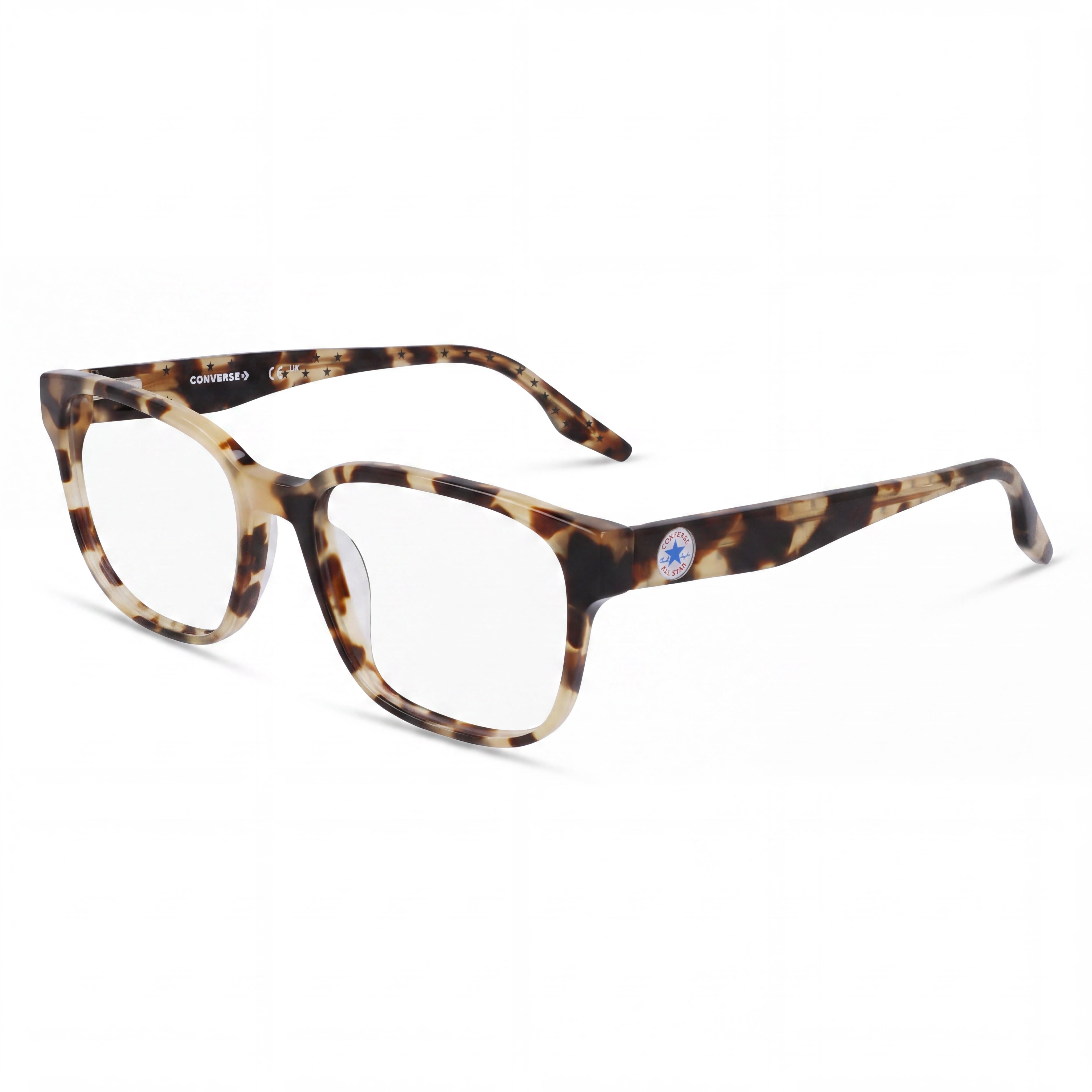 Converse Modern Women's Tokyo Tortoise Acetate Frame Non-polarised Polycarbonate Sunglasses 53mm, Photo 1