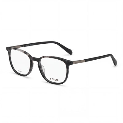Gafas de sol Fossil Fos 7116/G para hombre, con montura de plástico polarizada y lentes de policarbonato, color gris, 52 mm