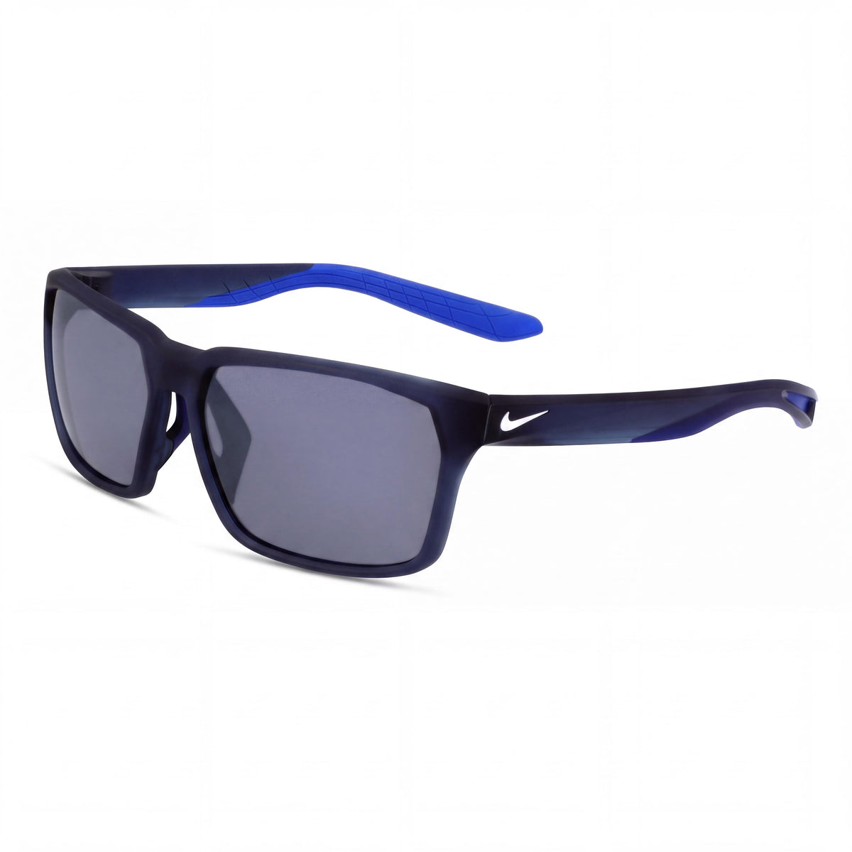 Nike Nkif2488xn Unisex Modern Sunglasses with Acetate Frame and Polycarbonate Lens in Midnight Navy/Silver 59mm, Photo 1