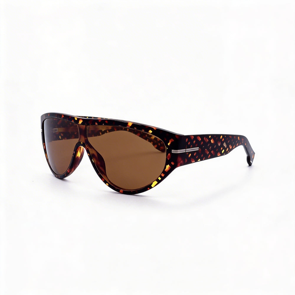 Hugo Boss Men's Boss 1623/S Casual Ecological Oil Havana Pattern Brown Non-Polarized UV Protection Sunglasses 99mm