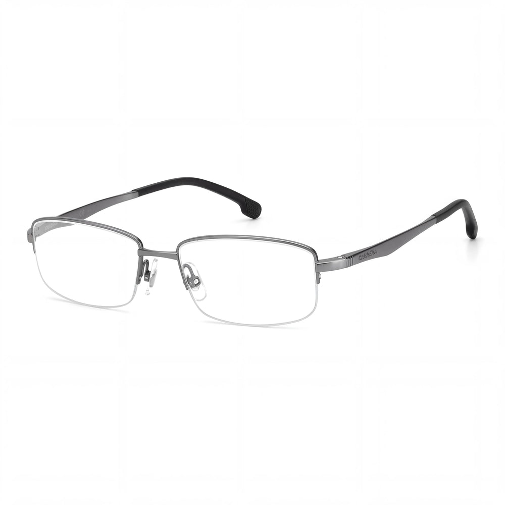 Carrera 8860 Unisex Stainless Steel Matte Dark Grey Eyeglasses 54mm