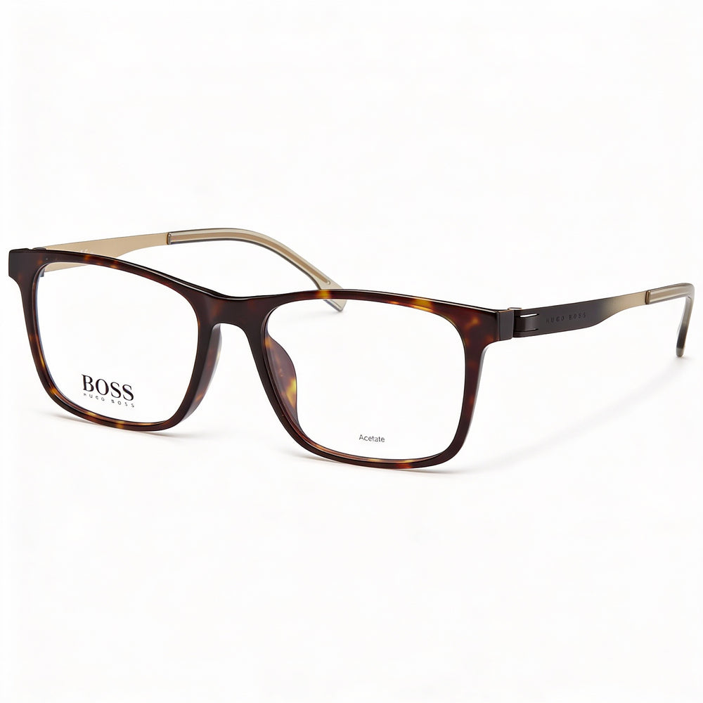 BOSS 1343/F Unisex Sunglasses, Plastic Frame, Polycarbonate Lenses, Havana 54mm