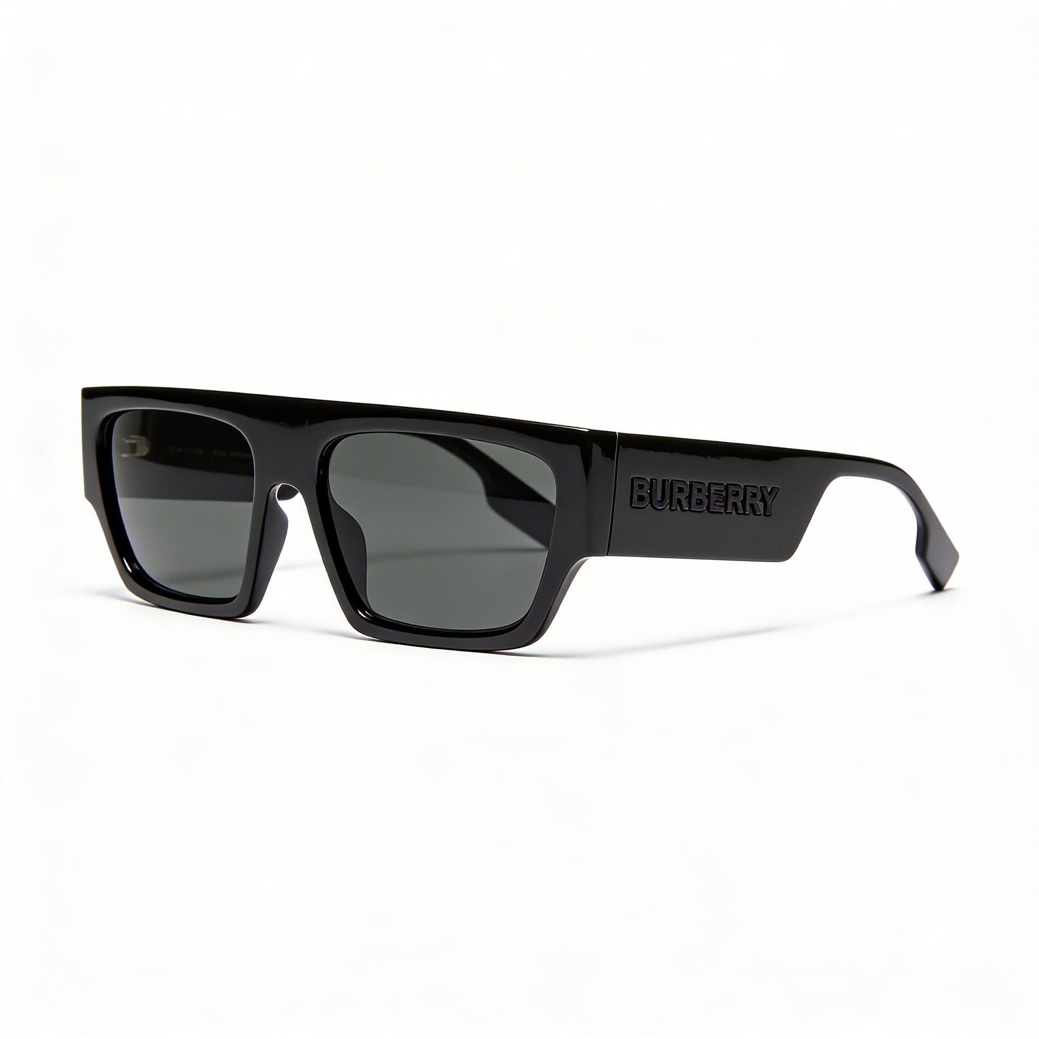 BURBERRY Classic Women's Multicolour Plastic Frame Dark Grey UV Protection Prescription-Ready Sunglasses 58mm, Photo 1