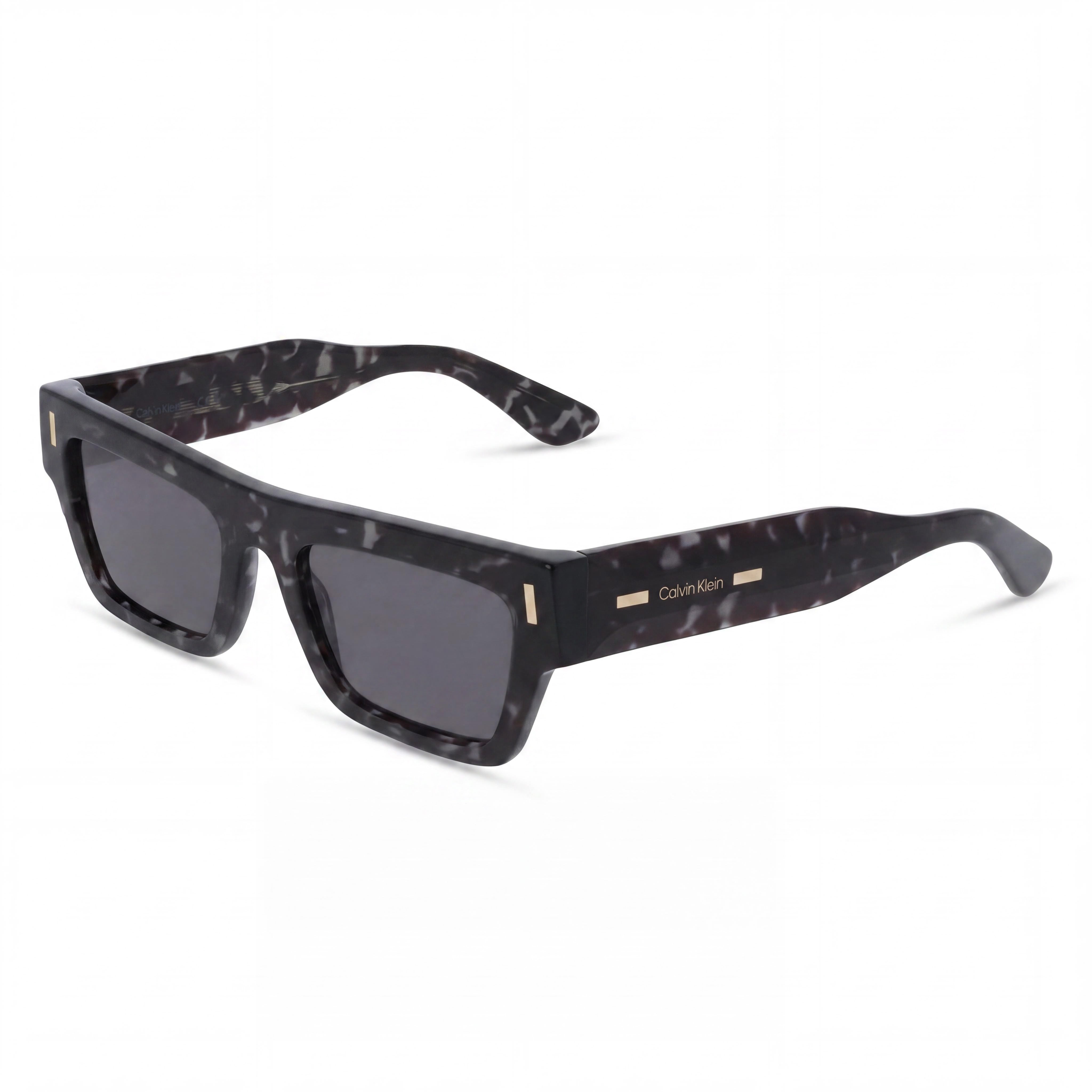 Calvin Klein CK25510S Unisex Acetate Non-Polarized Sunglasses Havana Grey Solid Smoke 52-20, Photo 1