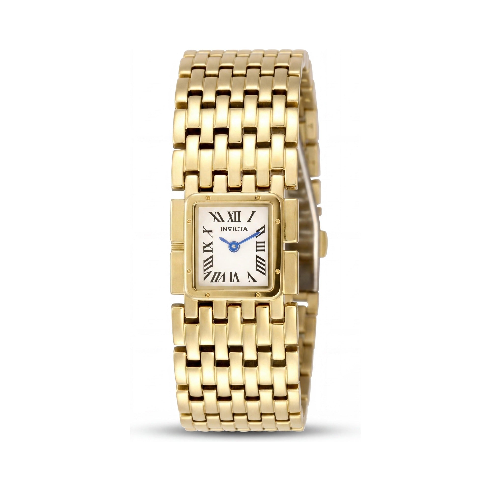 Invicta Mayamar 49477 Women's Gold-Tone Stainless Steel Bracelet Quartz Water Resistant Watch 21mm Case, Photo 1