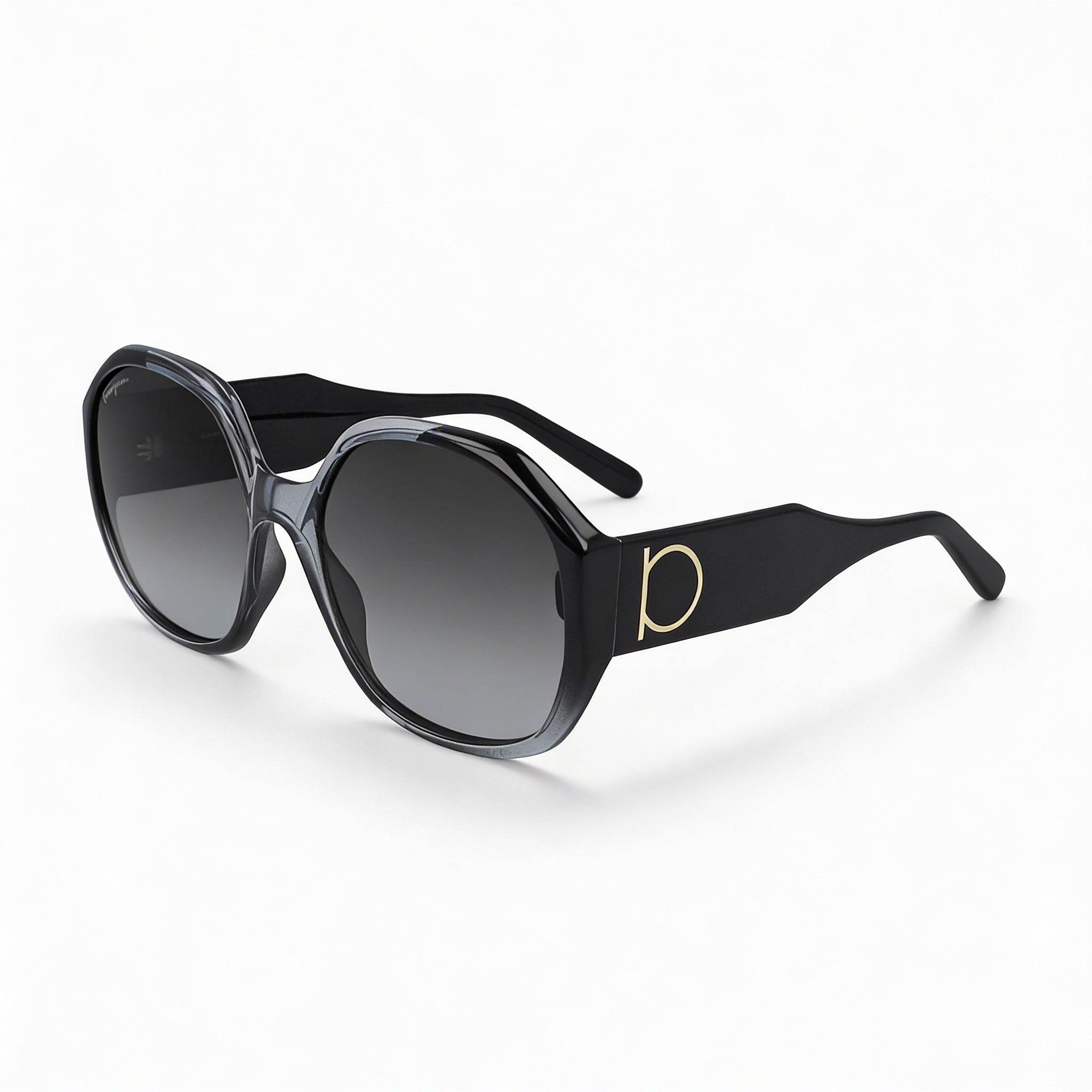 Gafas unisex Salvatore Ferragamo SF943S 007 de plástico gris degradado, protección UV, no polarizadas, 60 mm, Photo 1