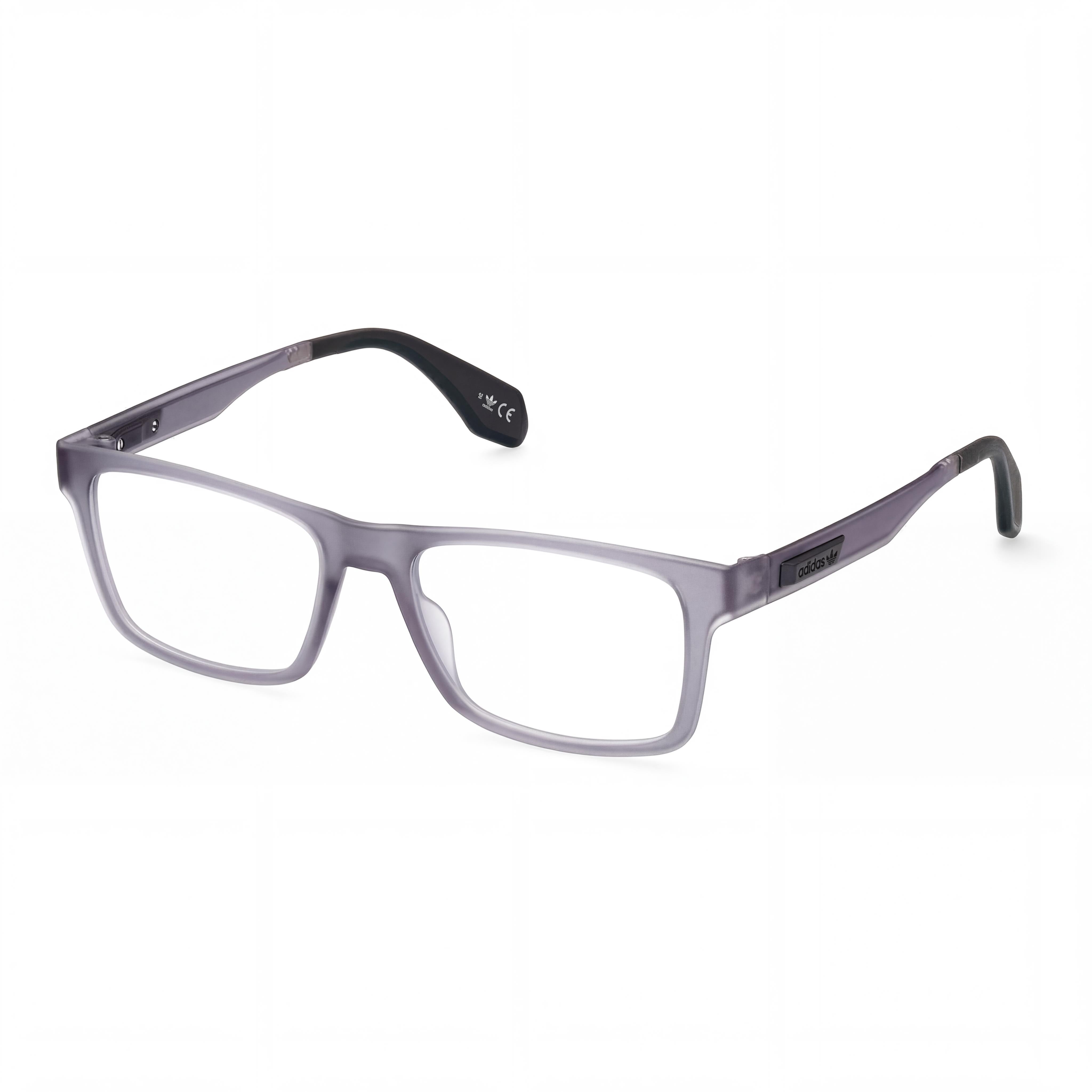 Adidas OR5047 Men's Casual Style Eyeglasses, Injected Matte Grey Frame, Polycarbonate Non- Lenses, 53mm, Photo 1