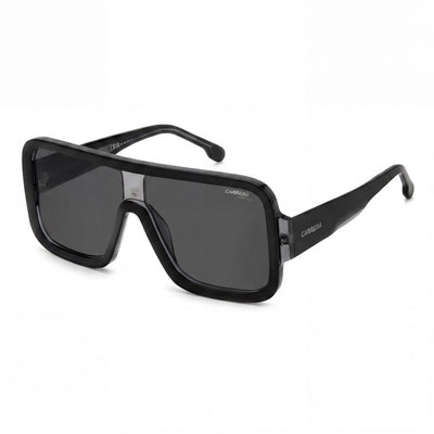 Carrera Flaglab 14 Unisex Sunglasses with Dark Grey Black Acetate Frame & UV Protection Lenses 62mm
