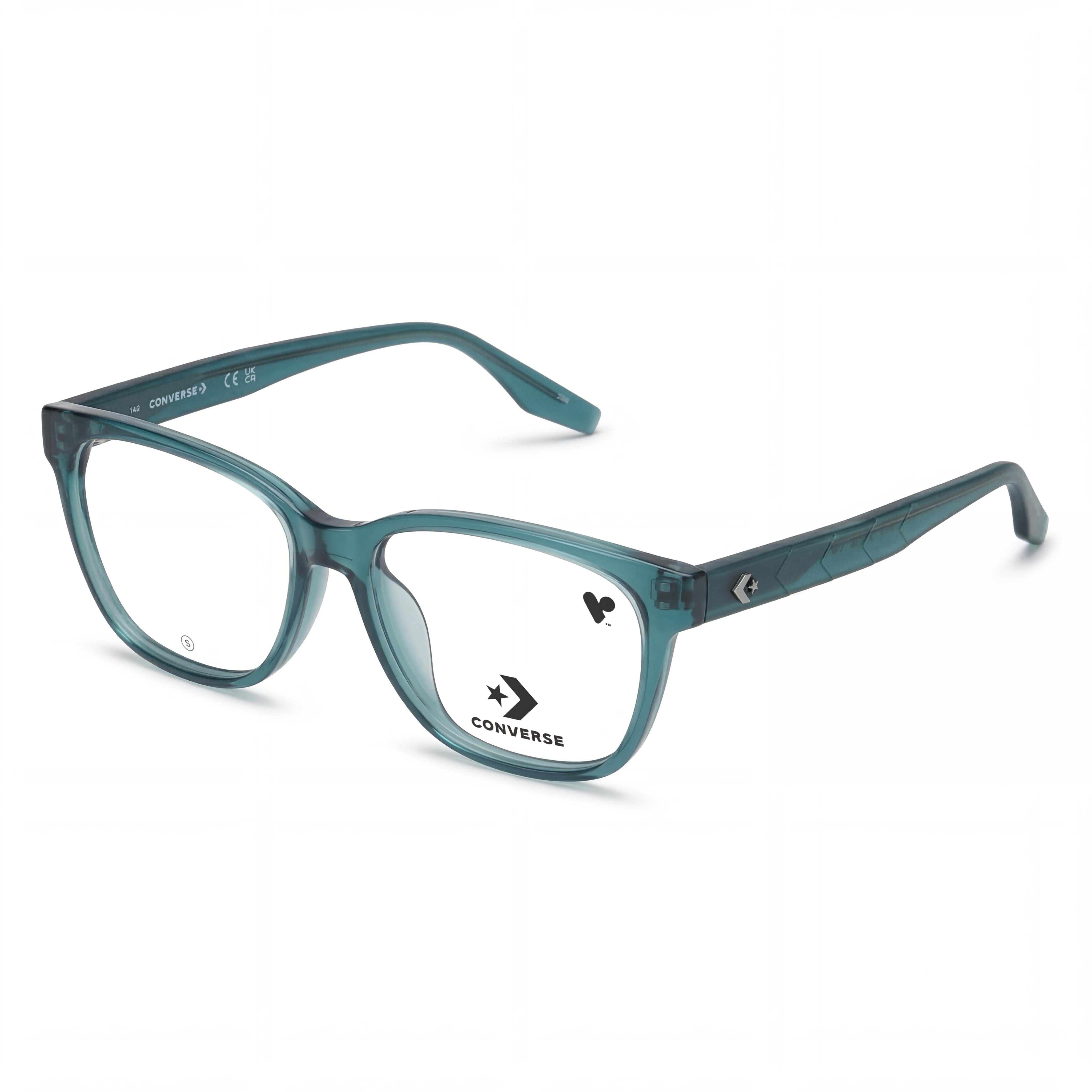 Converse Modern Women's Sunglasses featuring an Injected Frame in Crystal Algae Coast Color with 52mm Lens Width, Photo 1