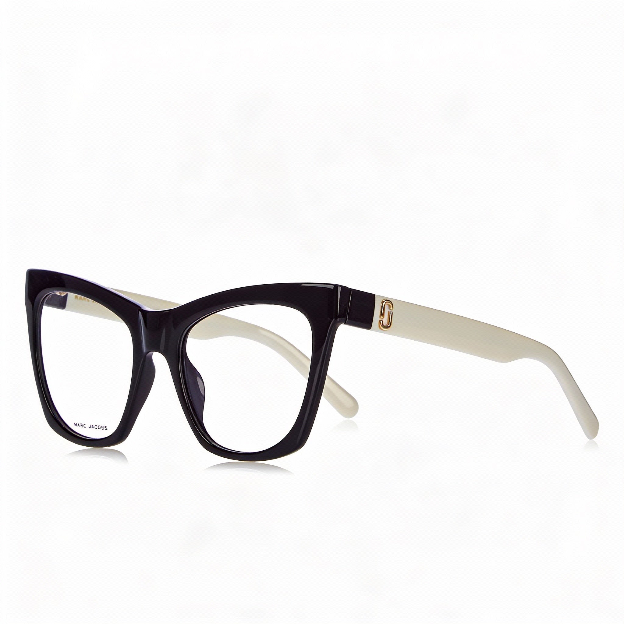 Gafas de sol Marc Jacobs Marc 649 para mujer con montura de celulosa blanca y negra y ancho de lente de 53 mm, Photo 1