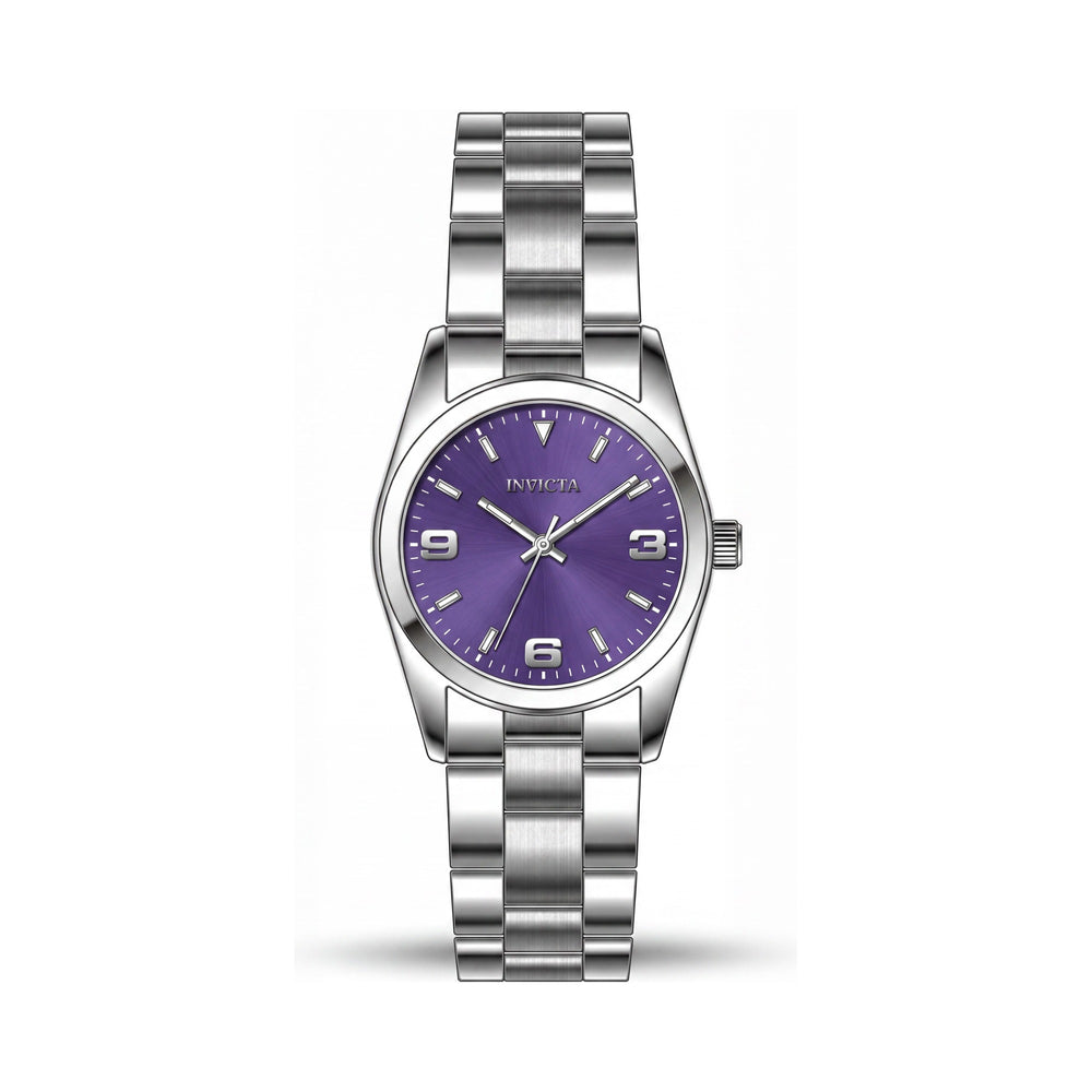 Reloj de Pulsera Invicta Celestial 69187 de Cuarzo de Acero Inoxidable para Mujer con Esfera Morada de 28mm