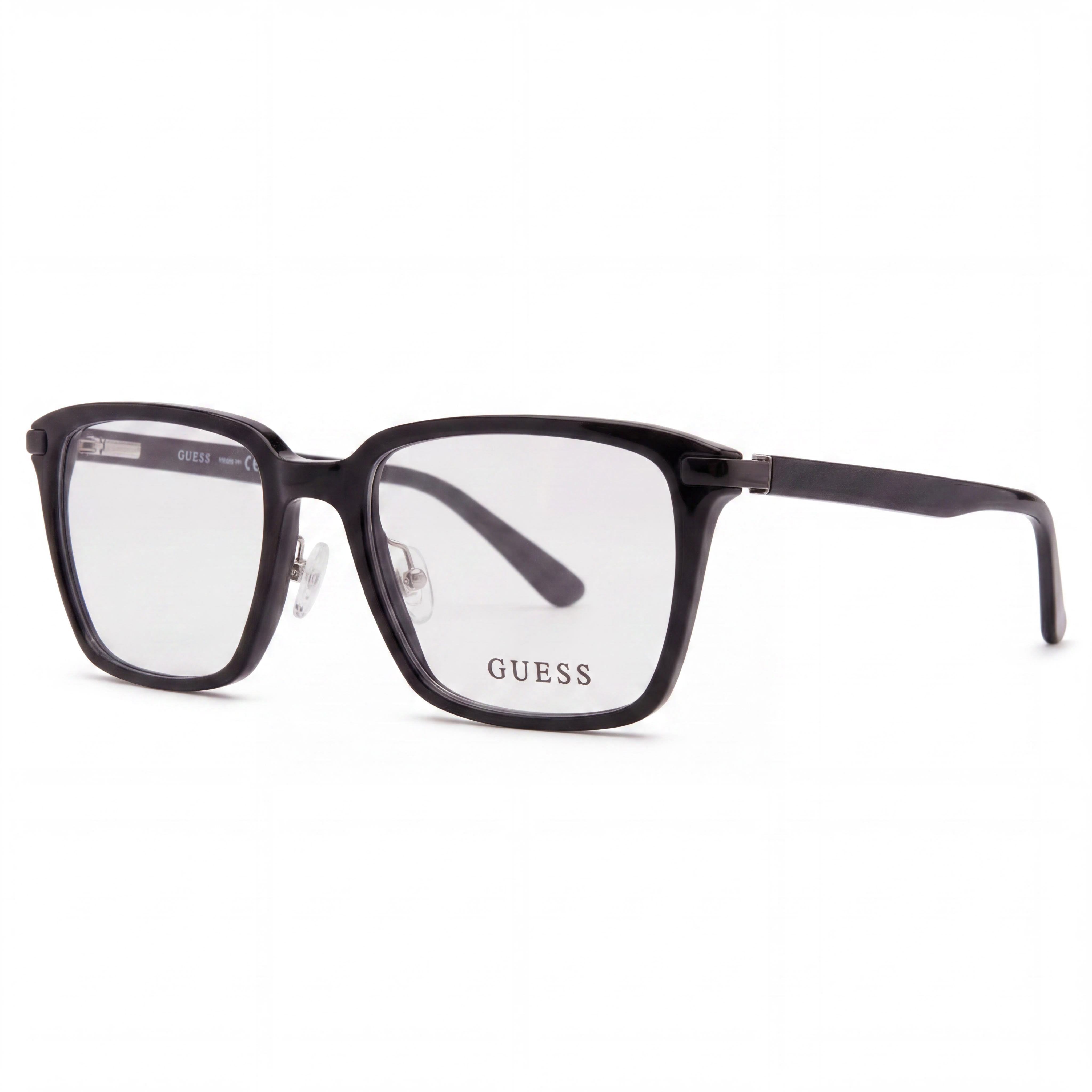 Gafas de sol unisex Guess Gu50206-d de acetato negro brillante de 55 mm, Photo 1