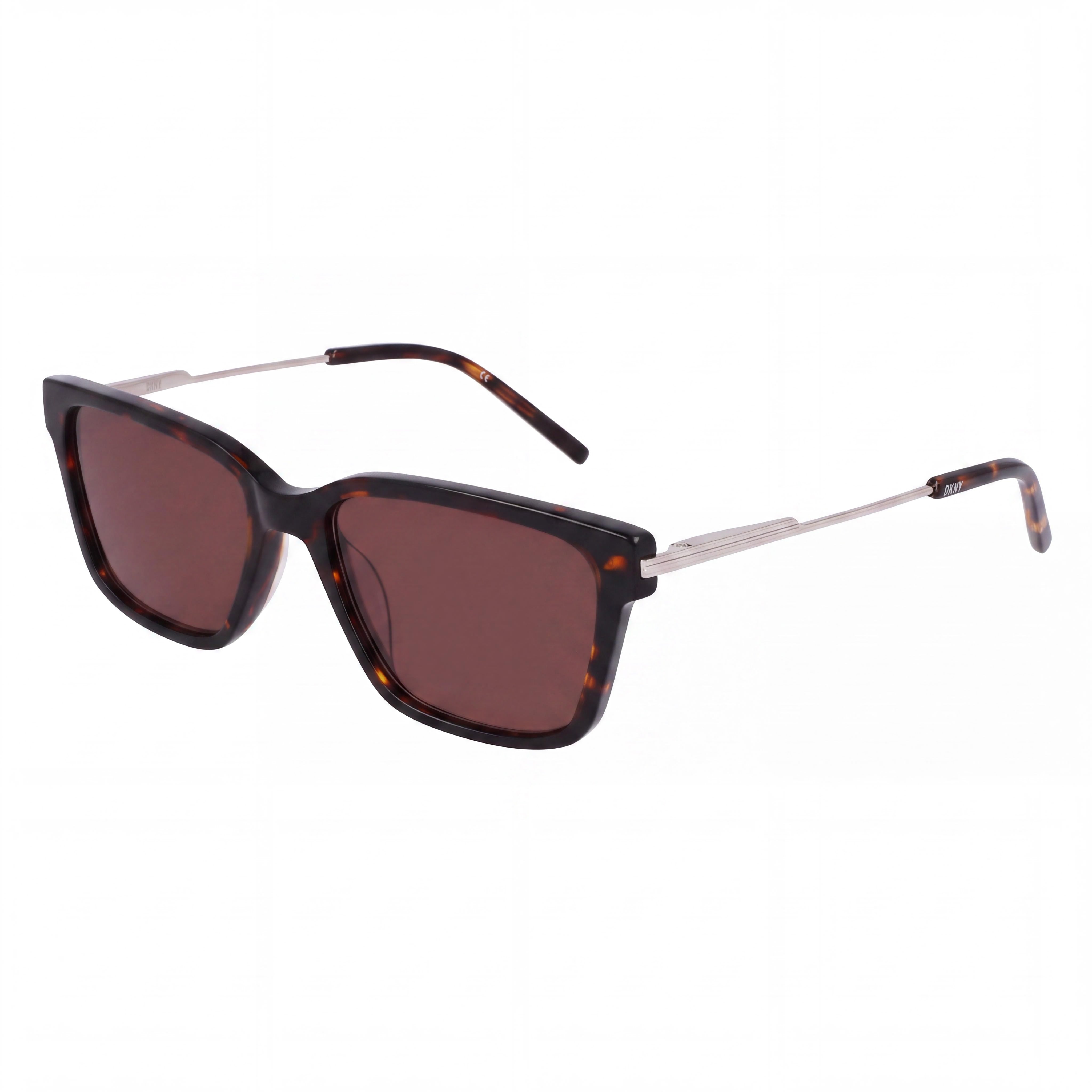 DKNY Dk713s Sunglasses for Women, Dark Tortoise Plastic Frame, Non-Polarized, UV Protected, 56mm, Photo 1